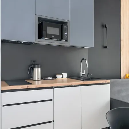 Lägenhet Nowy Apartament Z Widokiem Na Miasto By Renters *